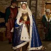 Hermelínový plášť - imitace na králičině